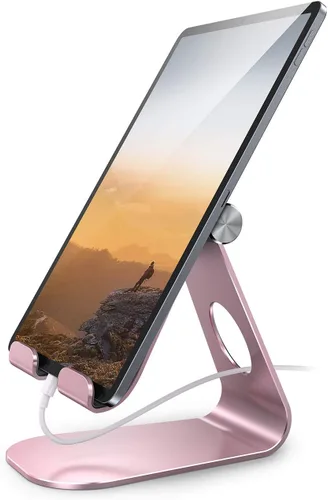 Vista 30 de Soporte ajustable para ipad, soporte para tableta Lamicall, Gris espacial