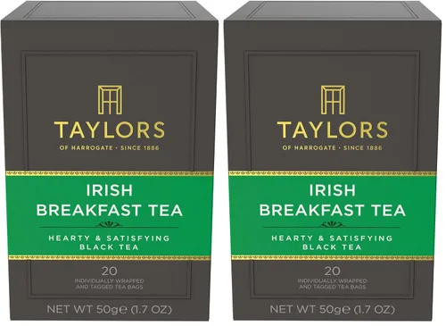 Vista 9 de Taylors of Harrogate Classic Chai, té negro, bolsas envueltas individualmente, 20 unidades (paquete de 1), especiado, aromático y cálido