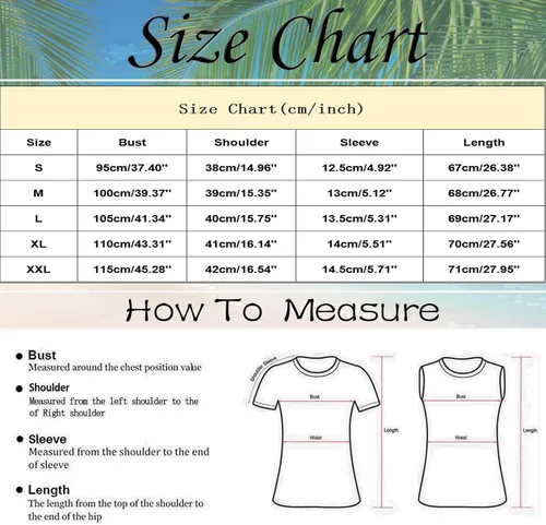 Vista 5 de Women's Top Blouse Round Neck Short Sleeve T Shirt Top Casual Summer Loose Outer Wear Women Tees & Blouses Daily Tunic Tops