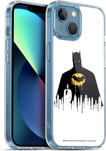 Vista 125 de Head Case Designs Officially Licensed Batman DC Comics Alter Ego Bats Duality Gel Case [Military Grade Protection] Compatible with Apple iPhone 7