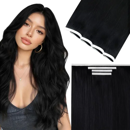 Vista 118 de Easyouth Extensión de cabello humano rubio con cola de caballo, extensiones de cabello humano rubio dorado con reflejos rubios, extensiones