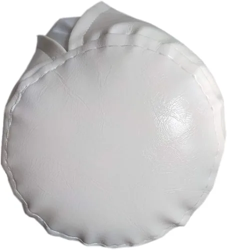 Vista 3 de Almohada cervical de piel sintética impermeable con cojín cervical redondo cilíndrico para el cuello, almohada de espalda de cintura, cojín de apoyo