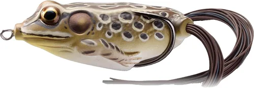 Vista 12 de Rana de Livetarget con cuerpo hueco Marrón/Negro
