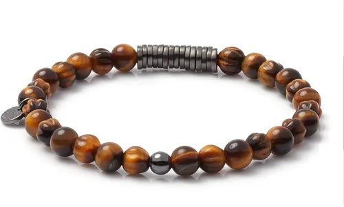 Vista 2 de Tateossian - Pulsera de piedras preciosas para hombre