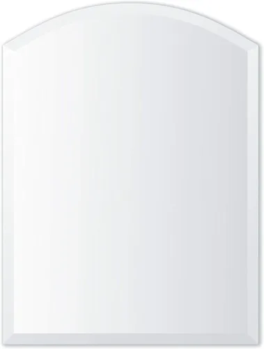 Vista 8 de Better Bevel - Espejo de catedral sin marco de 19 x 32 pulgadas, borde biselado de 1 pulgada, espejo de pared de baño