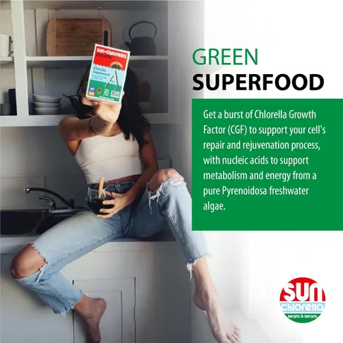 Vista 3 de Sun Chlorella 500 mg 120 comprimidos..., 029918015111, 1, 1
