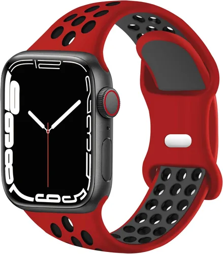 Vista 17 de Correas deportivas compatibles con correas de Apple Watch de 1.496 in 1.575 in 1.614 in 1.654 in 1.732 in 1.772 in 1.811 in 1.929 in, correa