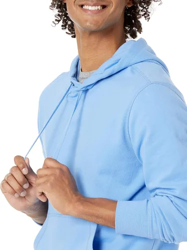 Vista 3 de Tienda Essentials Sudadera ligera de rizo francés con capucha para hombre