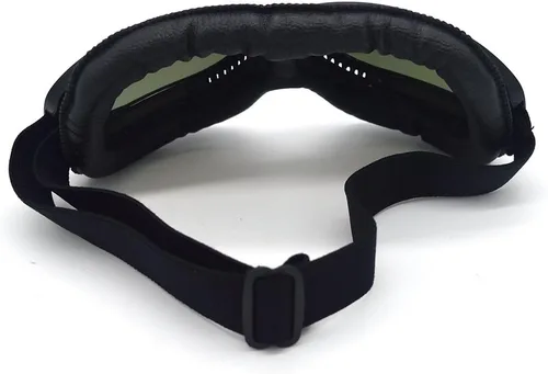Vista 7 de Gafas vintage retro estilo piloto motocicleta Cruiser Scooter