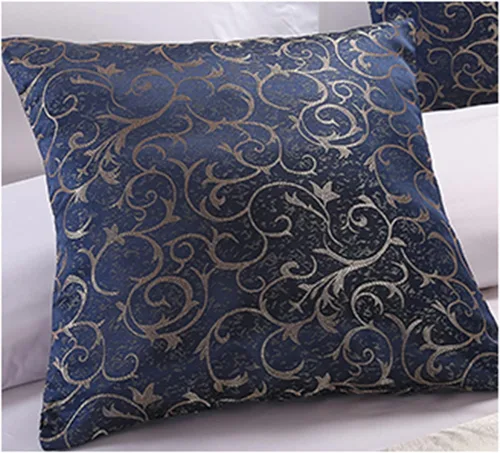 Vista 6 de Funda de almohada de 19.7 x 19.7 in, paquete de 1, fundas de almohada cuadradas con cremallera invisible sin núcleo para decoración de cama