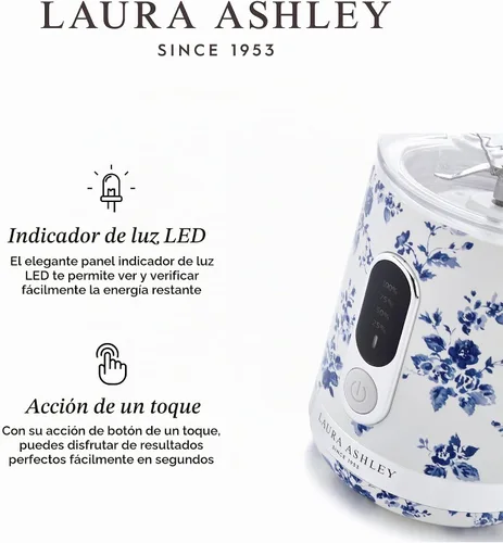 Vista 7 de Laura Ashley China Rose licuadora portátil, fabricante de batidos China Rose portátil Smoothie Maker