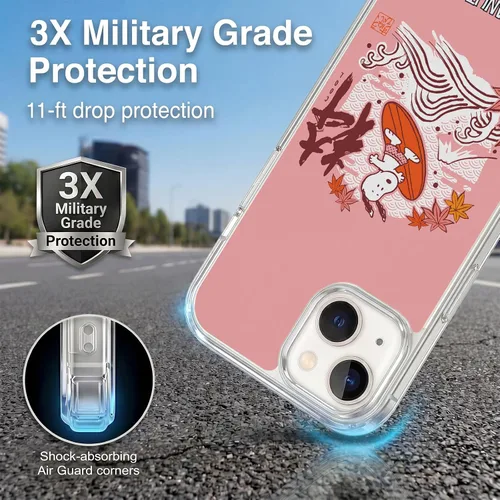 Vista 226 de Carcasa de gel para iPhone 7 Plus/iPhone 8 Plus, diseño de Snoopy Oriental de Peanuts, Badges