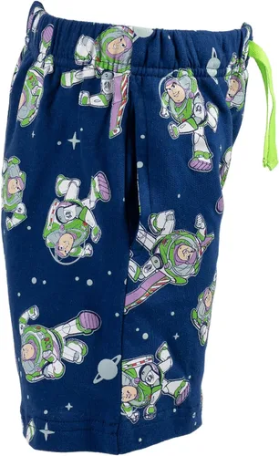 Vista 8 de Disney Pixar Cars Mickey Mouse King Toy Story Buzz Lightyear - Conjunto de camiseta gráfica y pantalones cortos de rizo francés