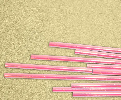 Vista 8 de Pomp Pajitas de papel decorativas 100% biodegradables con temática navideña, de larga duración, calidad prémium y ecológica, tamaño estándar