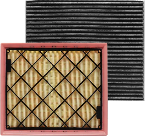 Vista 39 de Filtro de aire de cabina de motor de peine para Hyundai Accent 1.6L L4 2017 2016 2015 2014 2013 2012 Gris carbón