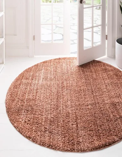 Vista 14 de Unique Loom Shaggy Chic Collection Alfombra de área, lanudo (2' x 3' 1", rectangular, azul arándano)