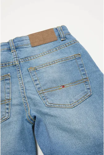 Vista 2 de Tommy Hilfiger Pantalón corto vaquero elástico de 5 bolsillos para niño
