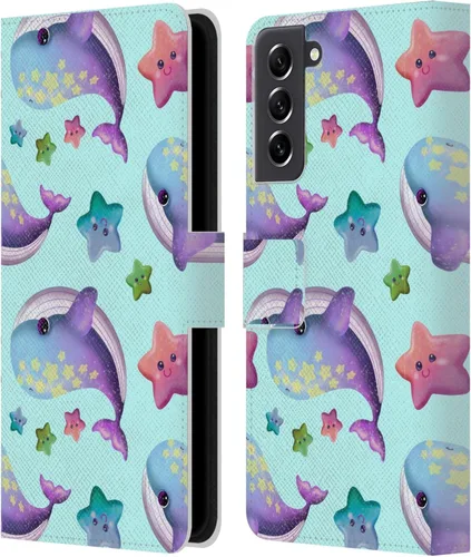 Vista 157 de Head Case Designs Officially Licensed Carla Morrow Colorful Space Dice Patterns Leather Wallet Case Compatible with Samsung Galaxy A07 4G