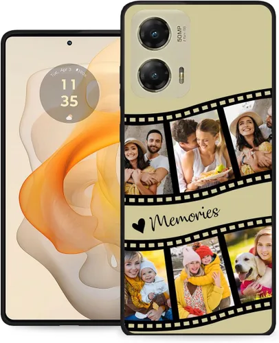 Vista 44 de Funda personalizada para Motorola Moto G Stylus 5G con nombre de foto y texto – GStylus 5G personalizada para teléfono móvil/smartphone/teléfono