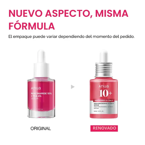 Vista 2 de ANUA Suero de Niacinamida 10 + TXA 4, Ácido Hialurónico, Ácido Tranexámico, Suero Facial Para Piel de Vidrio, Suero de Retorno al Brillo, Cuidado