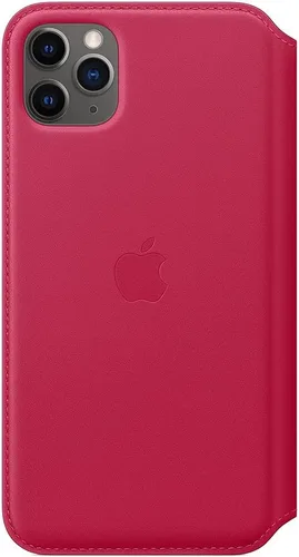 Vista 11 de Apple Folio de cuero (para iPhone 11 Pro Max) - Berenjena