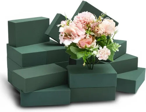 Vista 22 de XCEL Florist - Bloques de espuma floral de espuma, reutilizables, resistentes a la intemperie, para flores artificiales