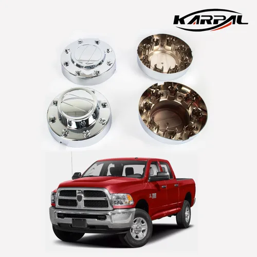 Vista 8 de KARPAL Tapas centrales para rueda delantera y trasera compatibles con Ram 3500 de 1 tonelada doble DRW 2011-2018, aleación Alcoa