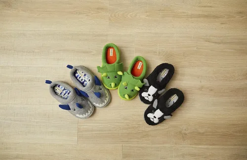 Vista 2 de Dearfoams Pantuflas unisex para niños