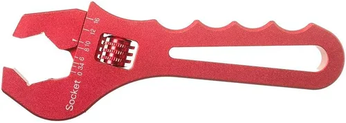 Vista 3 de Red Horse Redhorse Performance 5316-3 - Llave ajustable (rojo), 1 paquete