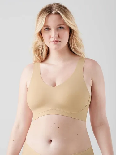 Vista 3 de Brasier True Co True Body con cuello en V elevador para mujer con banda de forma suave