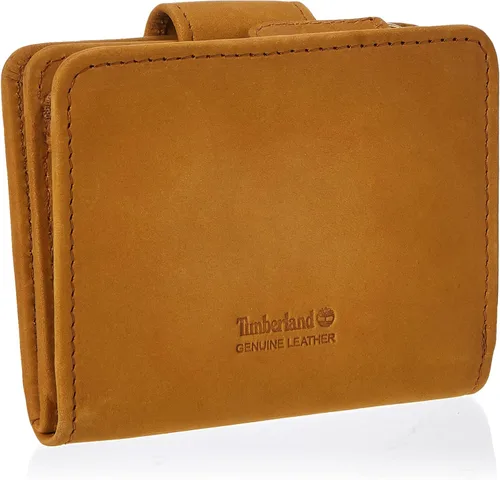 Vista 2 de Timberland Billetera de cuero RFID para mujer, Trigo (Nubuck)