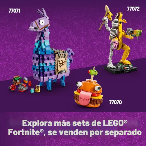 Vista 8 de LEGO Fortnite - Juguete de construcción de autobús de batalla – Juguete coleccionable de Fortnite para niños y niñas, a partir de 10 años – Juego