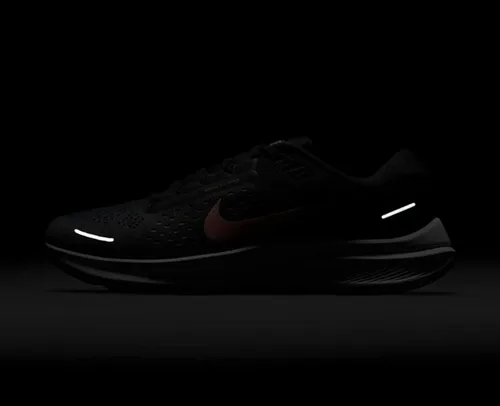 Vista 7 de Nike Estructura Air Zoom 23 CZ6720 006 para hombre, talla 9.5, AntracitaBright Mango-black