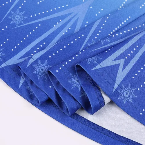 Vista 5 de LaBeca - Vestido sin mangas o de manga larga para niñas vestidos casuales con diseño de unicornio o sirena para niñas pequeñas o grandes