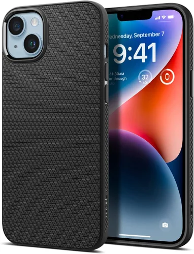 Vista 58 de Spigen Liquid Air - Funda diseñada para iPhone 11 (2019), color negro mate