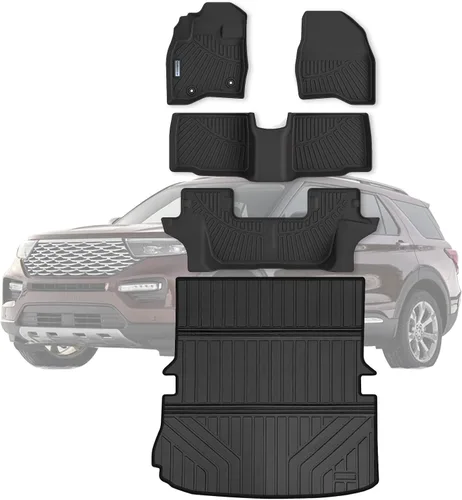 Vista 41 de Revestimientos de suelo para Acura ADX y Honda HR-V 2023-2026 TPE 2023-2026 TPE protección para todo tipo de clima, tapetes de primera y 2ª fila
