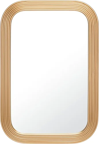Vista 5 de SAFAVIEH Home Collection Ahna - Espejo de pared rectangular decorativo negro de 24 x 36 pulgadas para dormitorio, sala de estar, baño, entrada