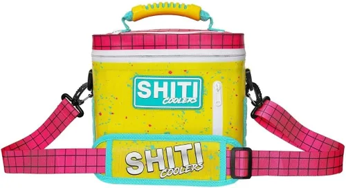Vista 13 de SHITI Hieleras Enfriador para Camping, Viajes, Playa, Lonchera Suave para Alimentos, Bebidas y Hielo, Portátil, Impermeable, Bolsa Aislada de 24 El