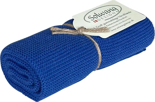 Vista 12 de Solwang 100% algodón orgánico certificado fabricado en la India Toalla de cocina/mano de diseño danés (verde ártico orgánico)