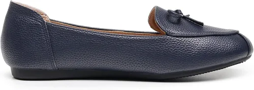 Vista 3 de VenusCelia Women's Bowknot Wide Flat Shoe