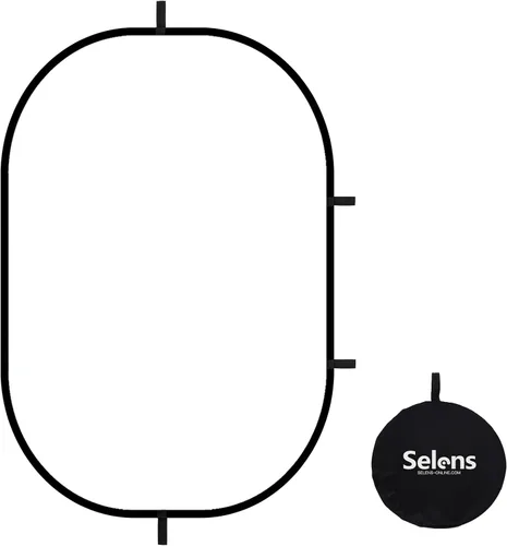 Vista 6 de Selens - Difusor reflector de luz ovalado (23,6 x 35,4 pulgadas)