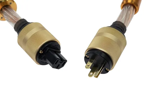 Vista 2 de iFi – Quasar - Cable de alimentación equilibrado geométricamente Reducción del ruido del sistema Cobre puro Polímero resistente a los impactos