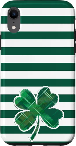 Vista 24 de Funda de trébol verde para iPhone 16 Día de San Patricio