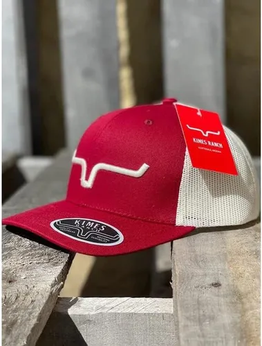 Vista 4 de Kimes Ranch Gorra de camionero con espalda de malla semanal índigo para hombre