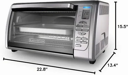 Vista 10 de Black & Decker Horno tostador , Posiciones de doble rack, N/A