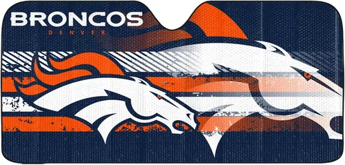 Vista 21 de Fanmats Parasol Solar Automático para Parabrisas de la NFL, Protector Solar Visera Solar Acordeón Tri-plegable para Almacenamiento 59" x 29.5