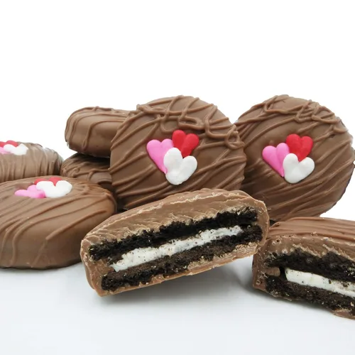 Vista 223 de Galletas Oreo bañadas en chocolate oscuro y con leche, de Philadelphia Candies