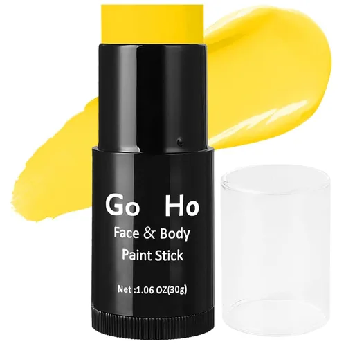 Vista 11 de Go Ho Barra de Pintura Facial Verde Amazon Mezclable en Crema (1.06 Oz), Pintura Corporal Verde Amazon de Cobertura Completa para Adultos y Niños