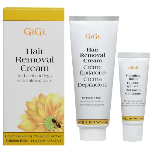 Vista 10 de Crema de depilación GiGi para la cara y set de bálsamo calmante
