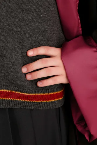 Vista 4 de Disfraz Deluxe de Hermione Granger para Niños de Harry Potter Multicolor